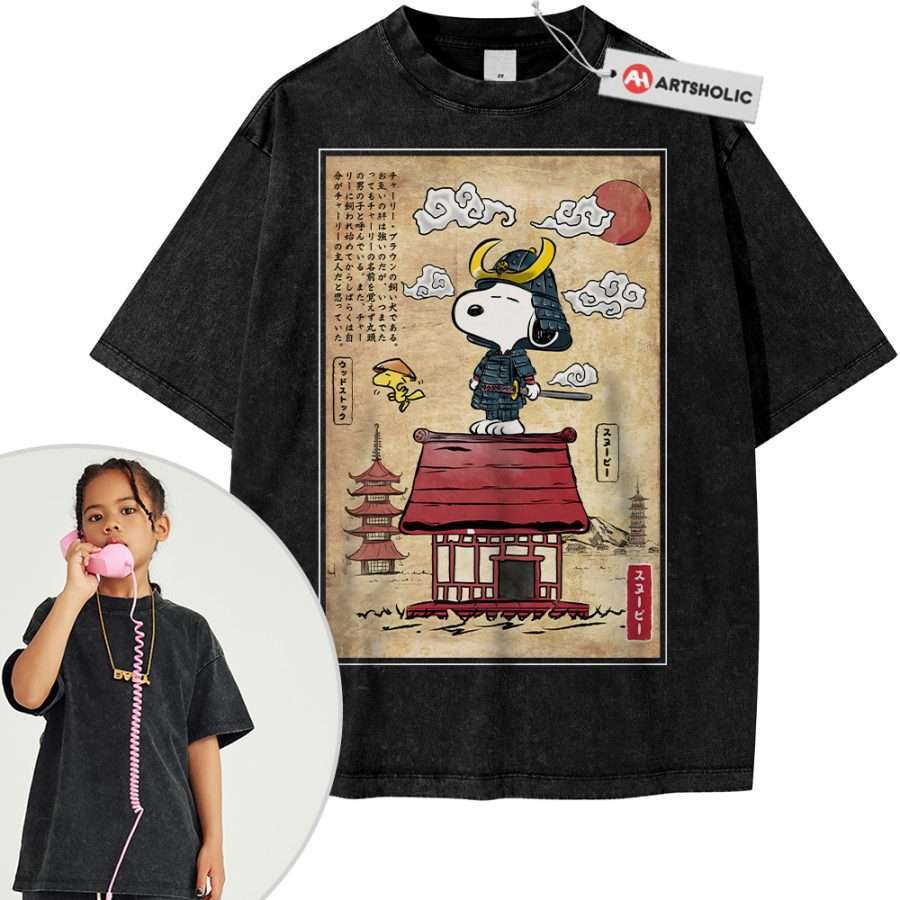 Snoopy Shirt For Kids, Peanuts Shirt For Kids, Animated Shirt For Kids, Vintage Tee For Kids - Image 6