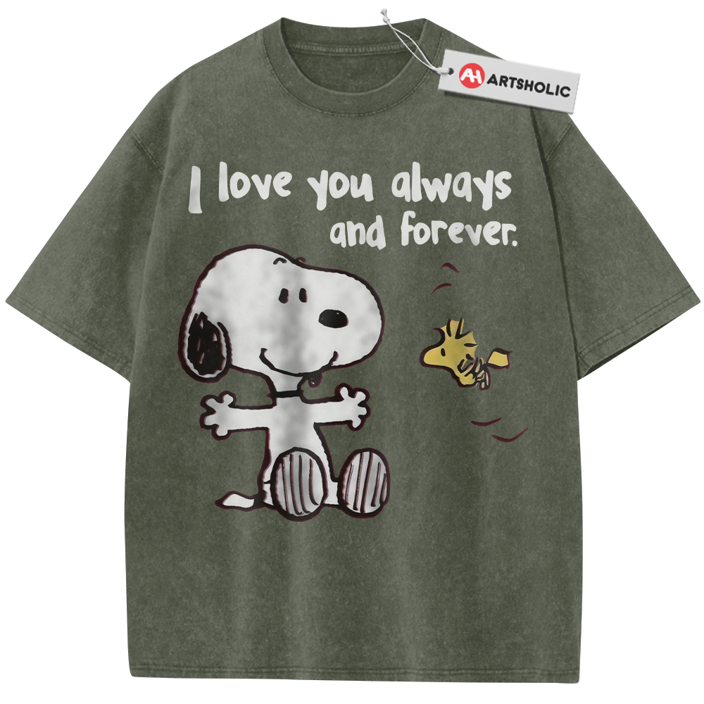 Alternative view of Snoopy Shirt, Peanuts Shirt, Animated Shirt, Valentine's Day Shirt, Vintage T-Shirt