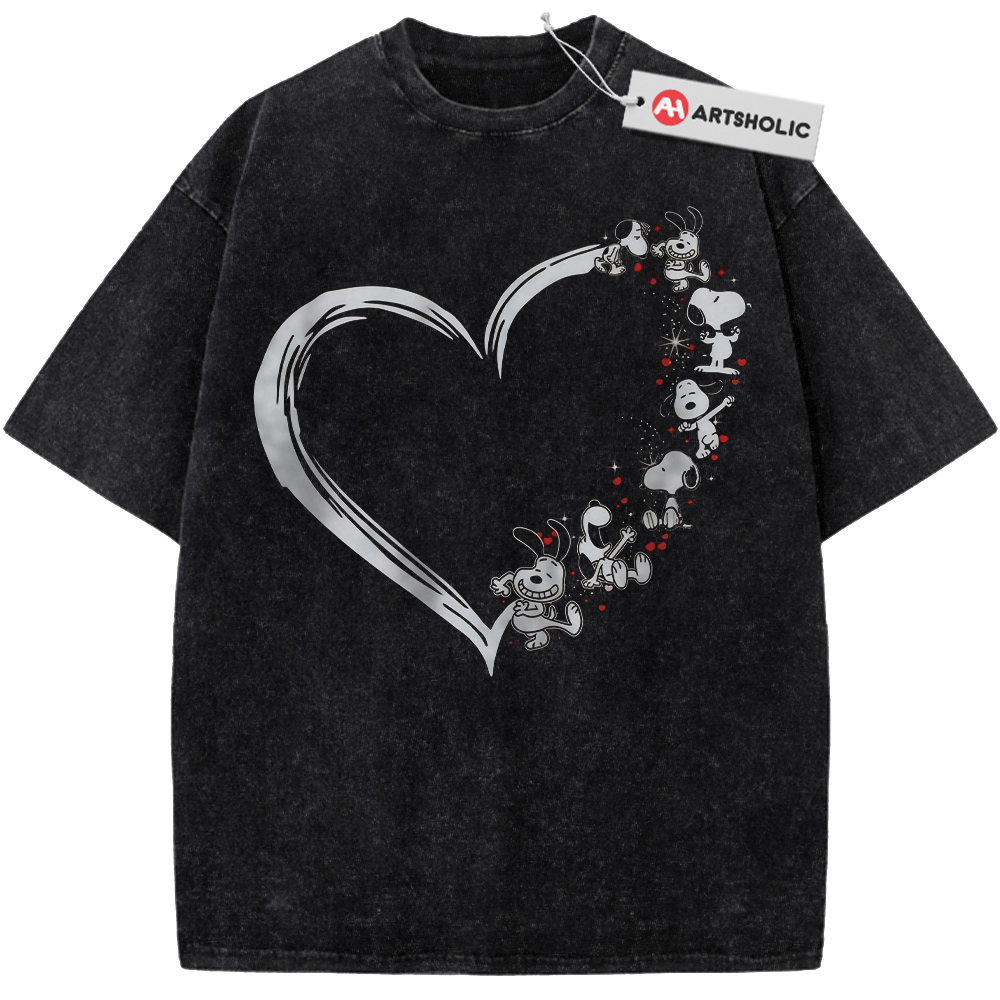 Snoopy Shirt, Peanuts Shirt, Animated Shirt, Valentine's Day Shirt, Vintage T-Shirt