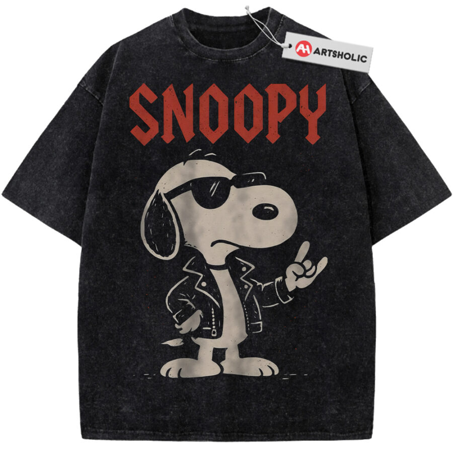 Alternative view of Snoopy Shirt, Peanuts Shirt, Animated Shirt, Vintage T-Shirt