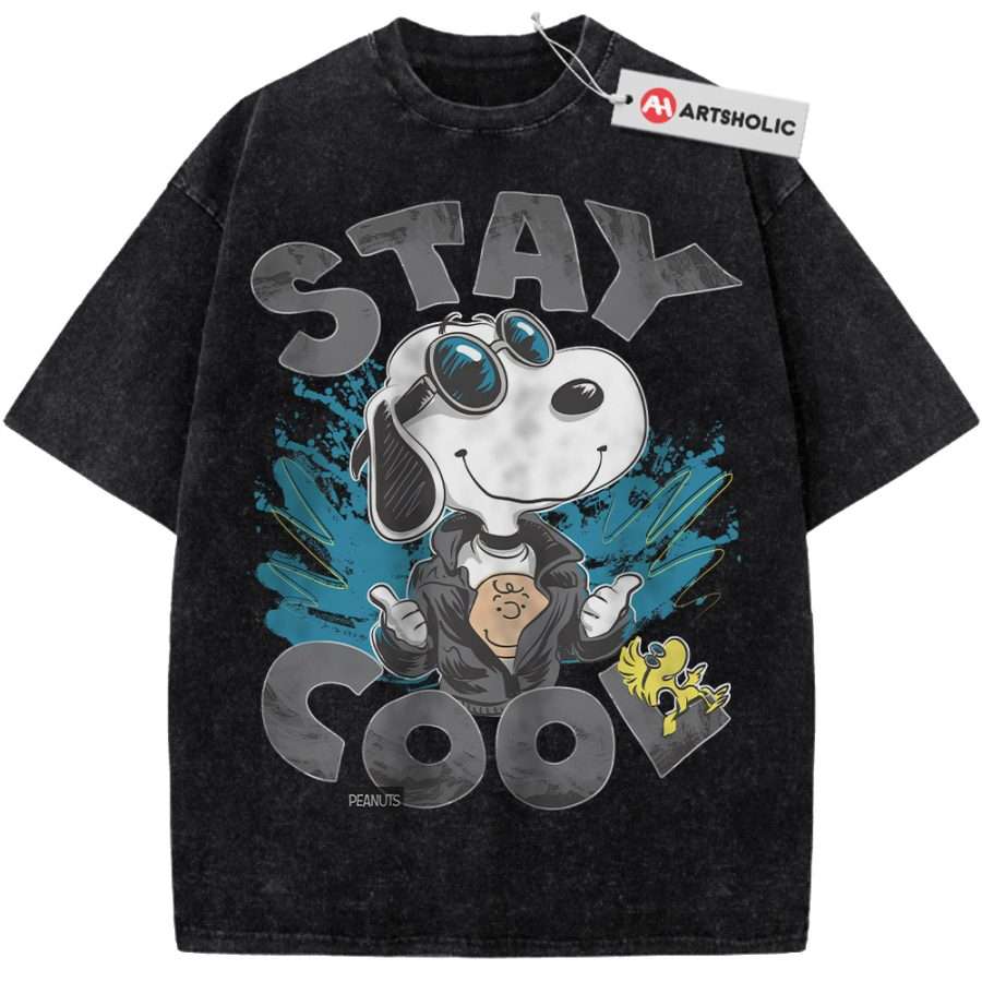 Alternative view of Snoopy Shirt, Peanuts Shirt, Animated Shirt, Vintage T-Shirt