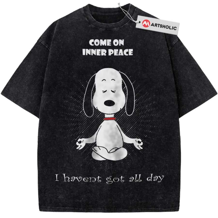 Alternative view of Snoopy Shirt, Peanuts Shirt, Animated Shirt, Vintage T-Shirt