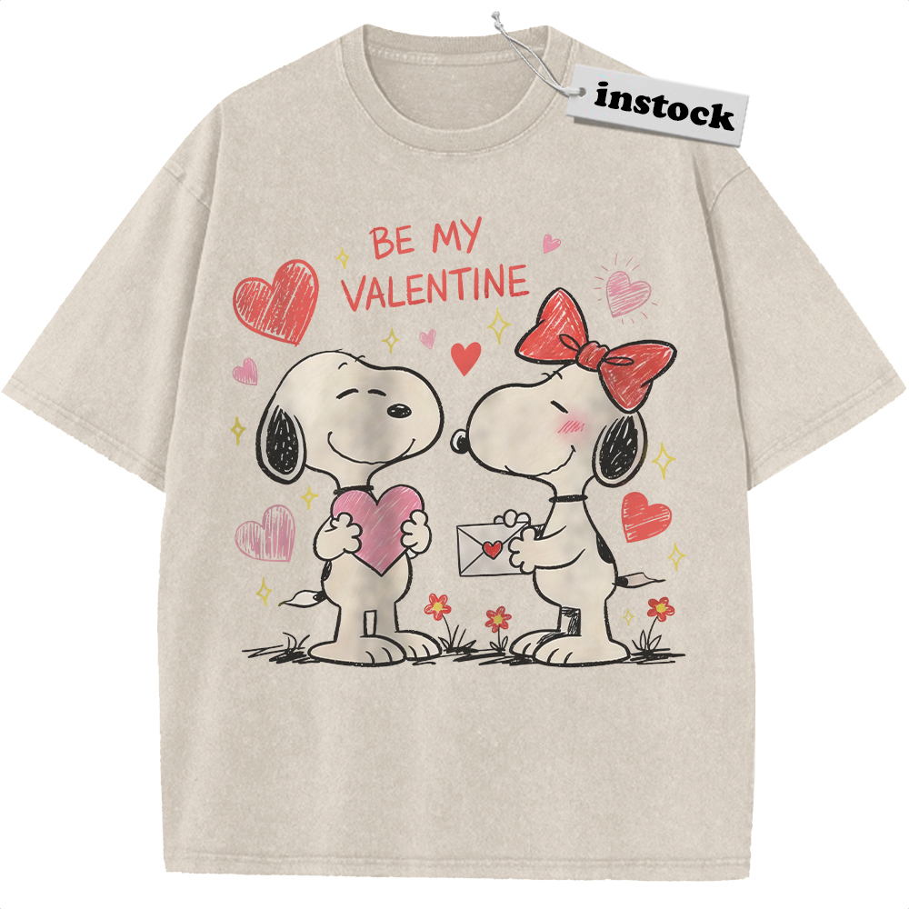 Snoopy Shirt, Peanuts Shirt, Valentine's Day Shirt, Animated Shirt, Vintage T-Shirt