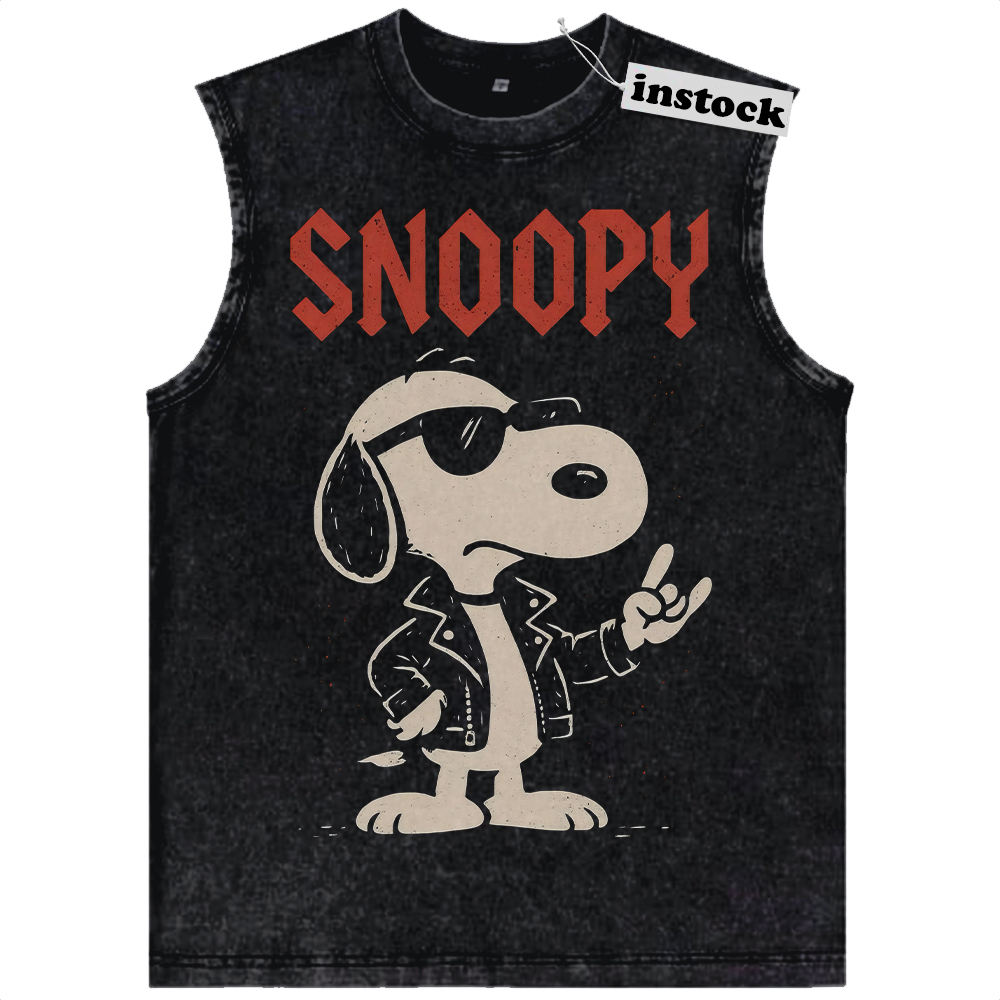 Snoopy Tank Top, Peanuts Tank Top, Animated Tank Top, Vintage Tank Top