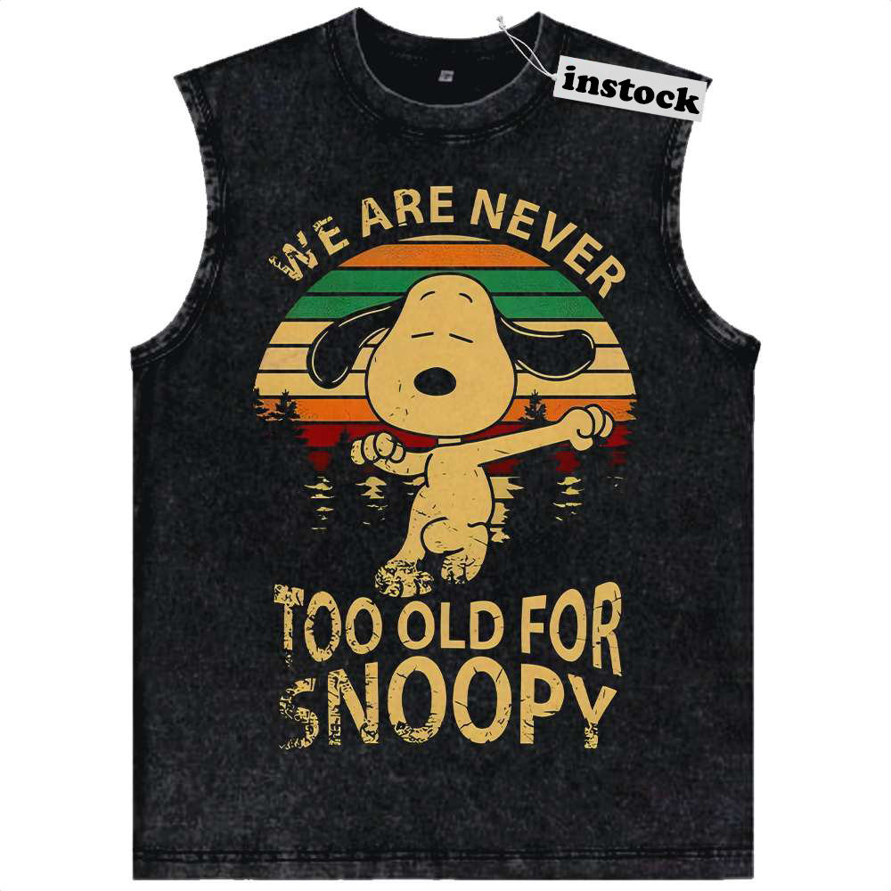 Snoopy Tank Top, Peanuts Tank Top, Animated Tank Top, Vintage Tank Top