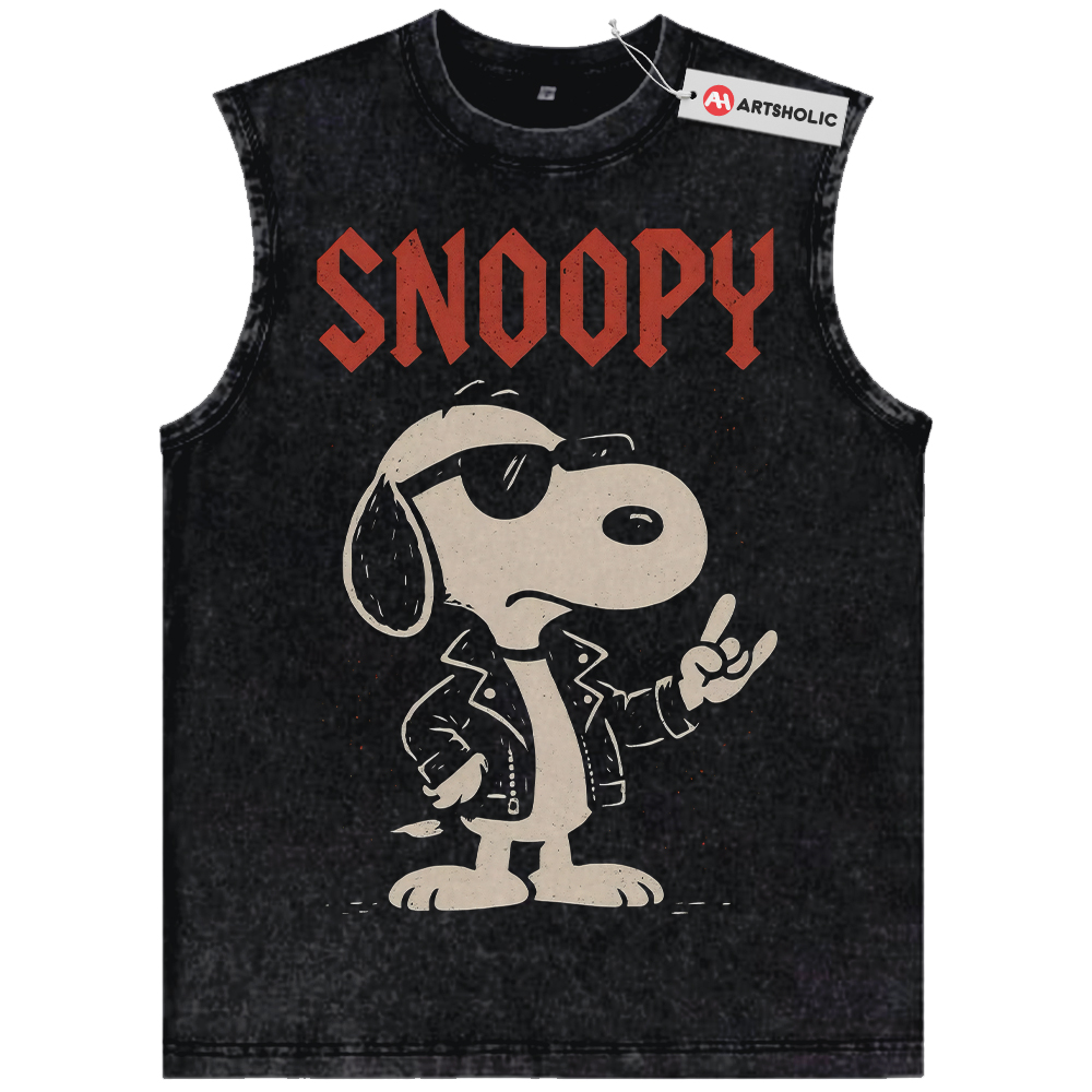 Snoopy Tank Top, Peanuts Tank Top, Animated Tank Top, Vintage Tank Top