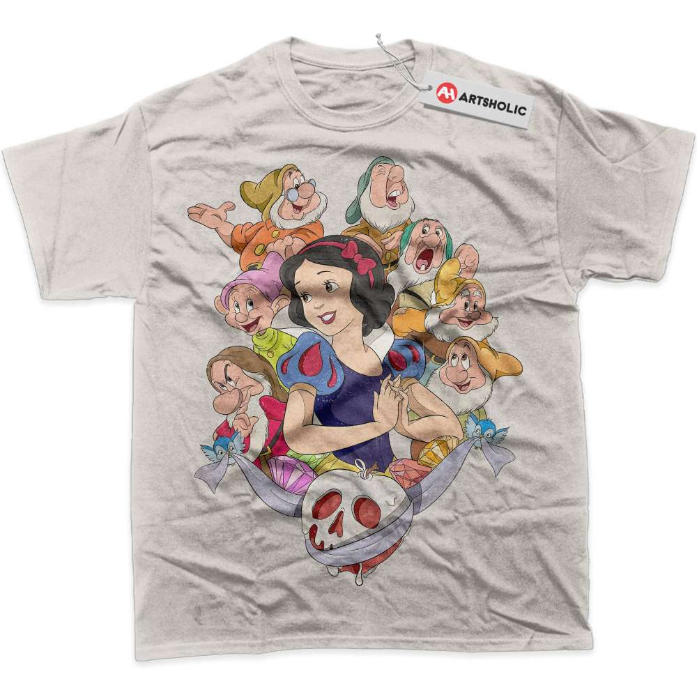 Snow White and the Seven Dwarfs Shirt, Animated Shirt, Graphic T-Shirt