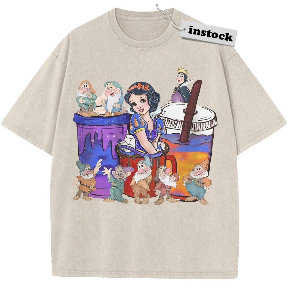 Snow White and the Seven Dwarfs Shirt, Animated Shirt, Vintage T-Shirt