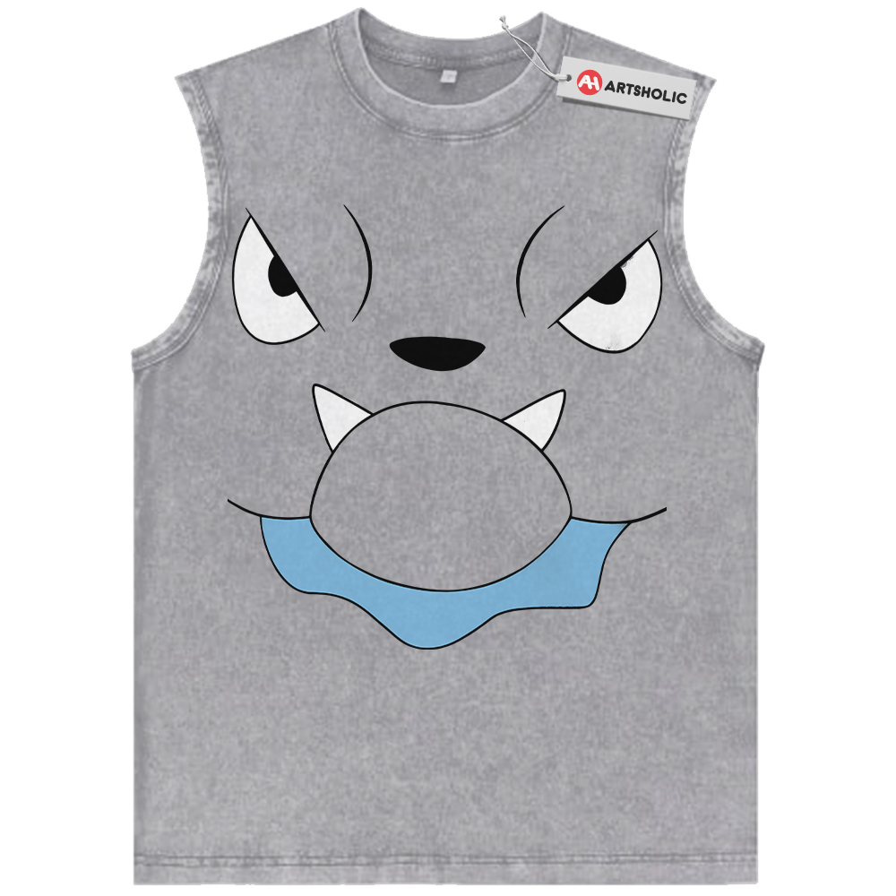 Alternative view of Snubbull Tank Top, Pokemon Tank Top, Anime Tank Top, Vintage Tank Top