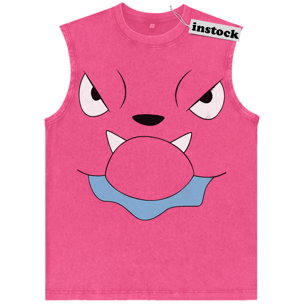 Snubbull Tank Top, Pokemon Tank Top, Anime Tank Top, Vintage Tank Top