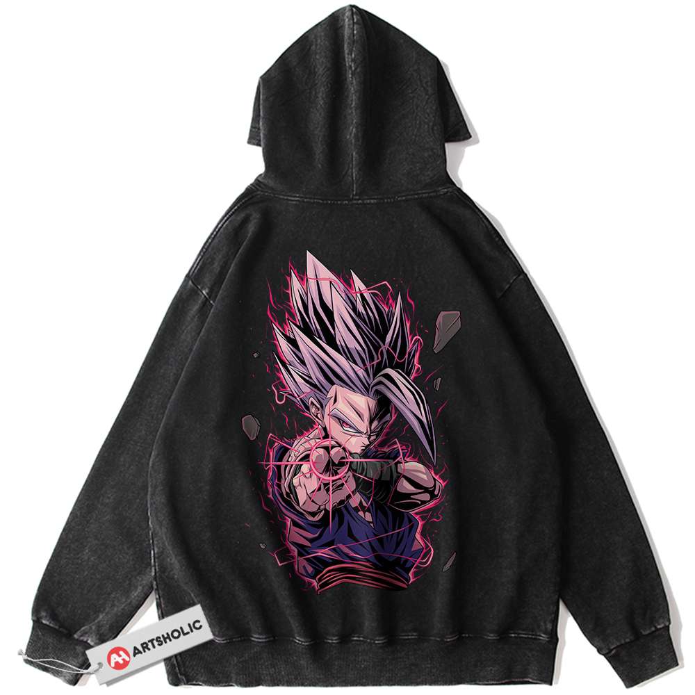 Son Gohan Hoodie, Dragon Ball Z Hoodie, DBZ Hoodie, Anime Hoodie, Vintage Hoodie
