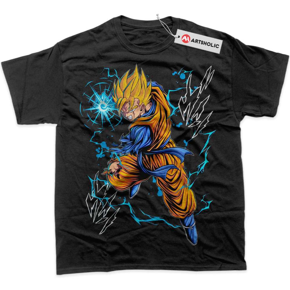 Alternative view of Son Gohan Shirt, Dragon Ball Shirt, DBZ Shirt, Anime Shirt, Graphic T-Shirt