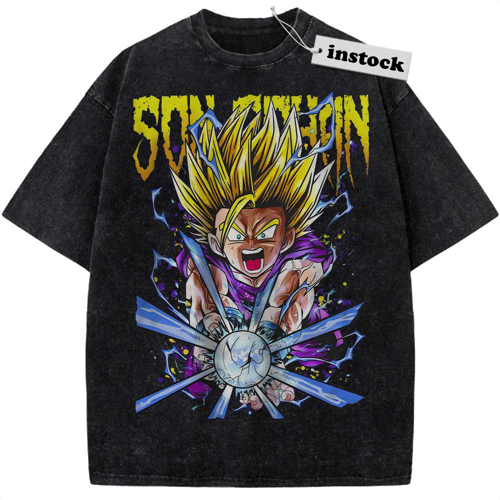 Son Gohan Shirt, Dragon Ball Shirt, DBZ Shirt, Anime Shirt, Vintage T-Shirt