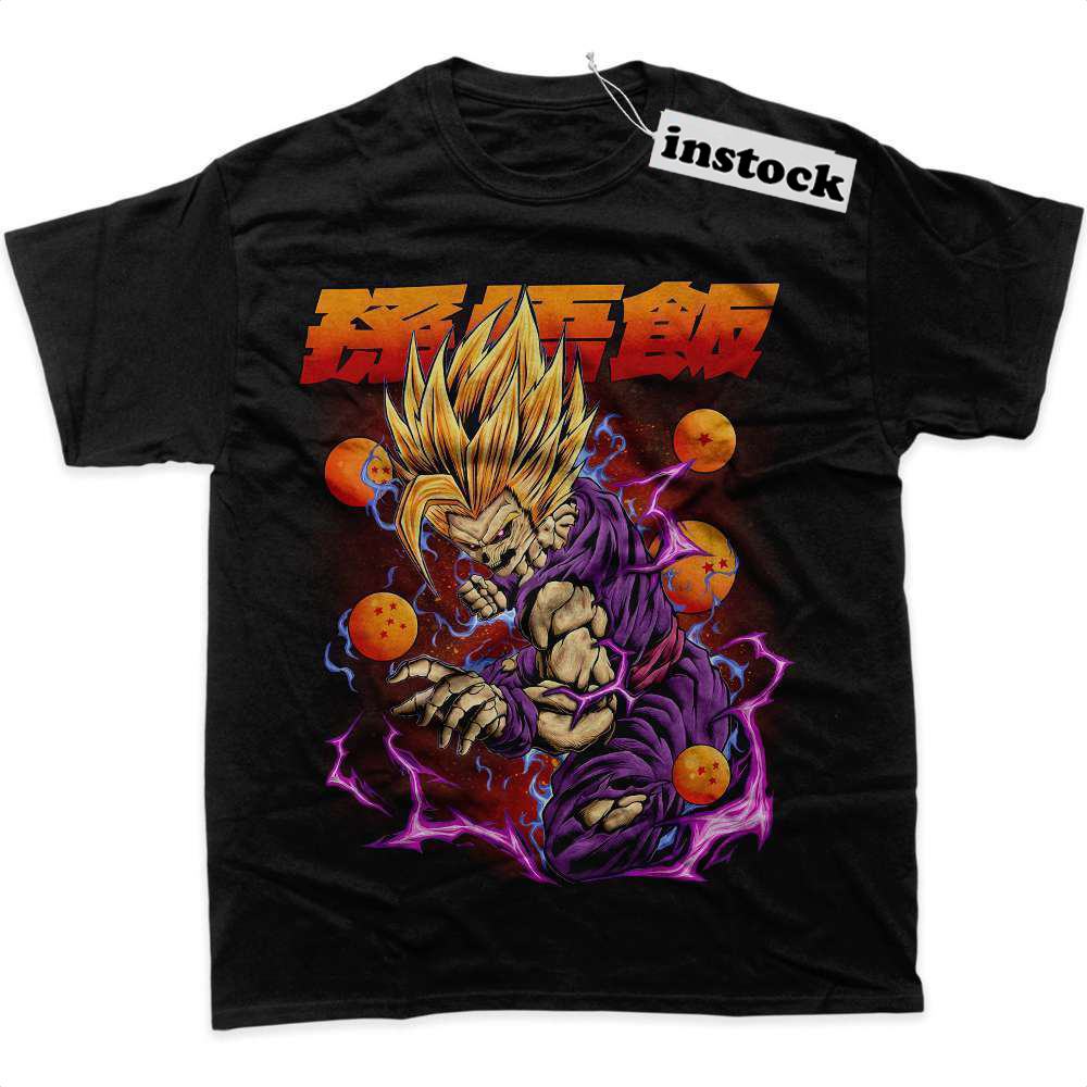 Son Gohan Shirt, Dragon Ball Z Shirt, DBZ Shirt, Anime Shirt, graphic Tee