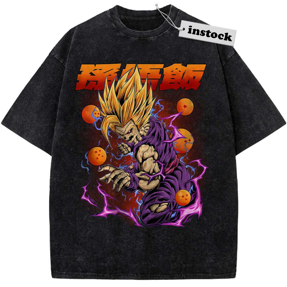 Son Gohan Shirt, Dragon Ball Z Shirt, DBZ Shirt, Anime Shirt, Vintage Tee