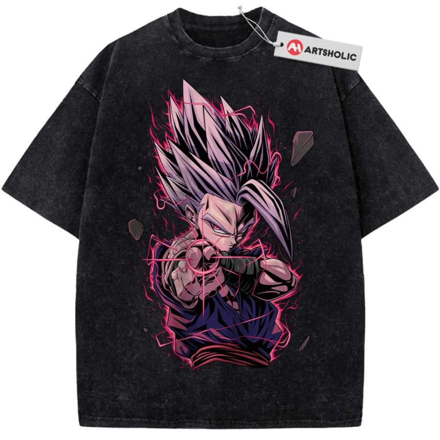 Alternative view of Son Gohan Shirt, Dragon Ball Z Shirt, DBZ Shirt, Anime Shirt, Vintage Tee
