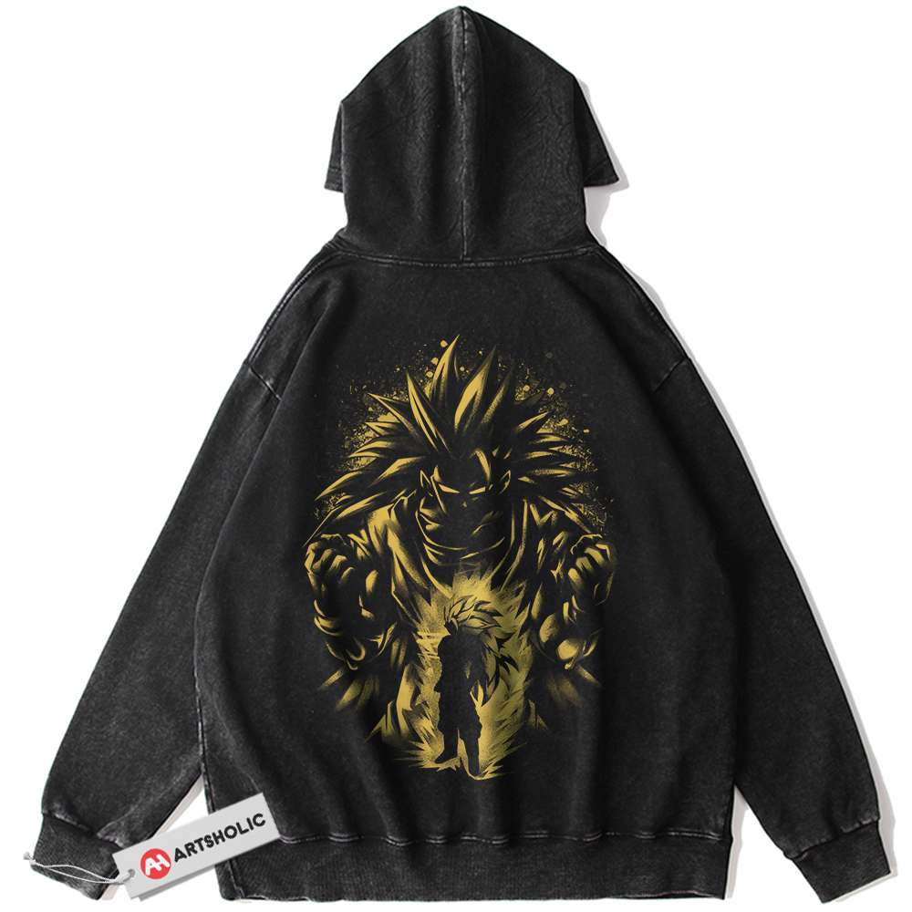 Son Goku Hoodie, Dragon Ball Hoodie, DBZ Hoodie, Anime Hoodie, Vintage Hoodie