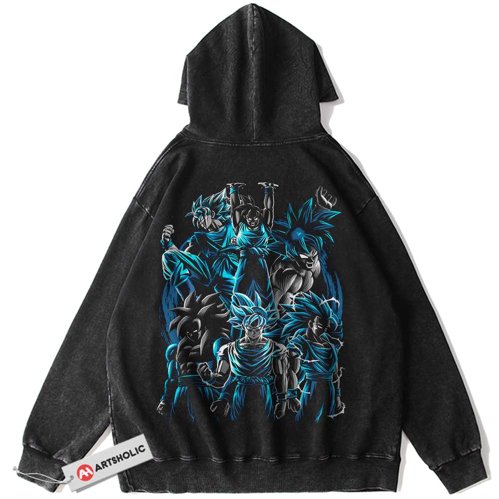 Son Goku Hoodie, Dragon Ball Z Hoodie, DBZ Hoodie, Anime Hoodie, Vintage Hoodie