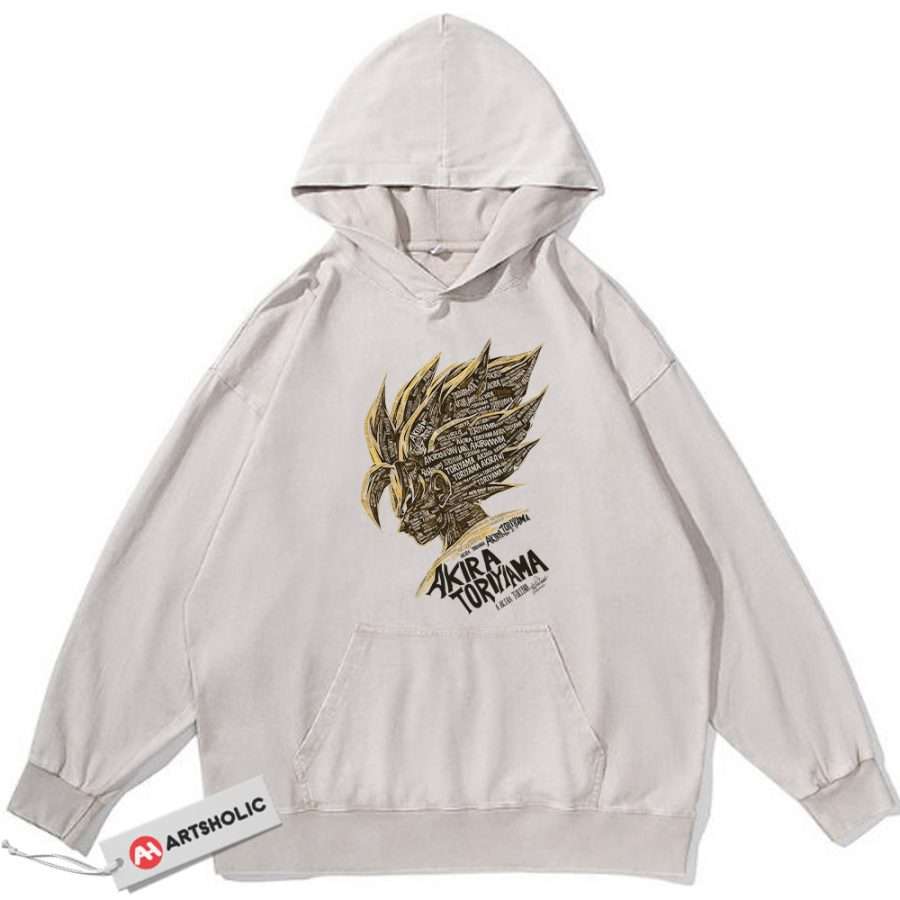 Alternative view of Son Goku Hoodie, Dragon Ball Z Hoodie, DBZ Hoodie, Anime Hoodie, Vintage Hoodie