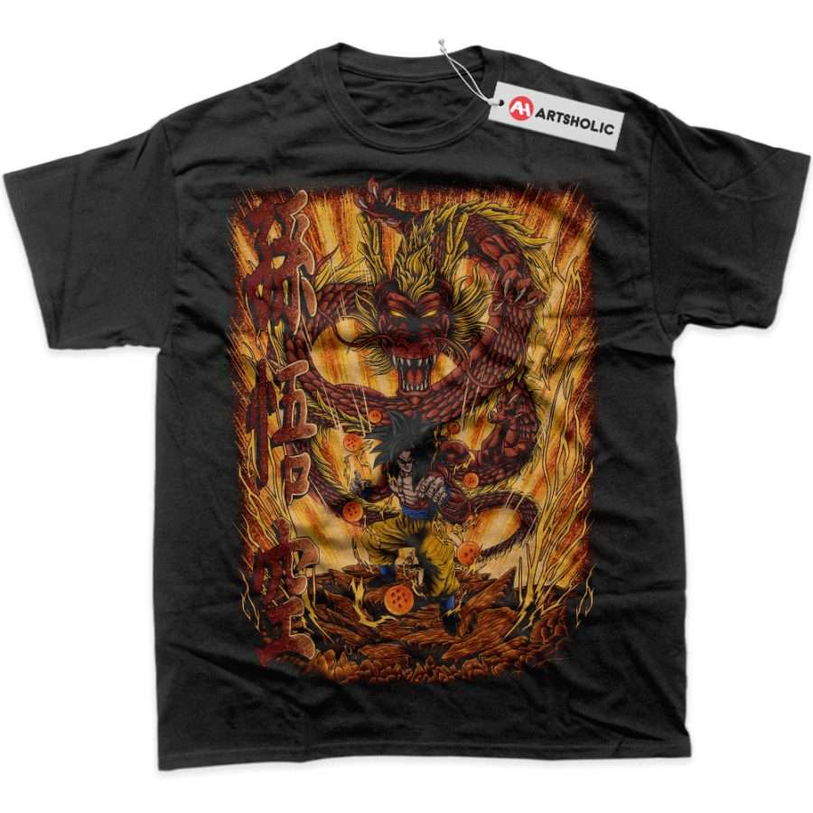 Alternative view of Son Goku JJ4 Shirt, Dragon Ball Shirt, Anime Shirt, Graphic T-Shirt