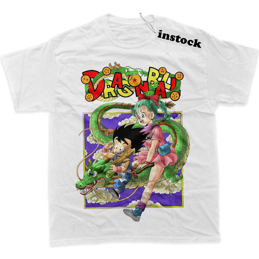 Son Goku Shirt, Bulma Shirt, Dragon Ball Shirt, DBZ Shirt, Anime Shirt, Graphic T-Shirt