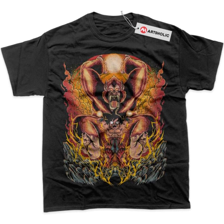 Alternative view of Son Goku Shirt, Dragon Ball Shirt, Anime Shirt, Graphic T-Shirt