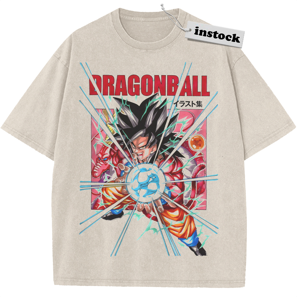 Son Goku Shirt, Dragon Ball Shirt, Anime Shirt, Vintage T-Shirt