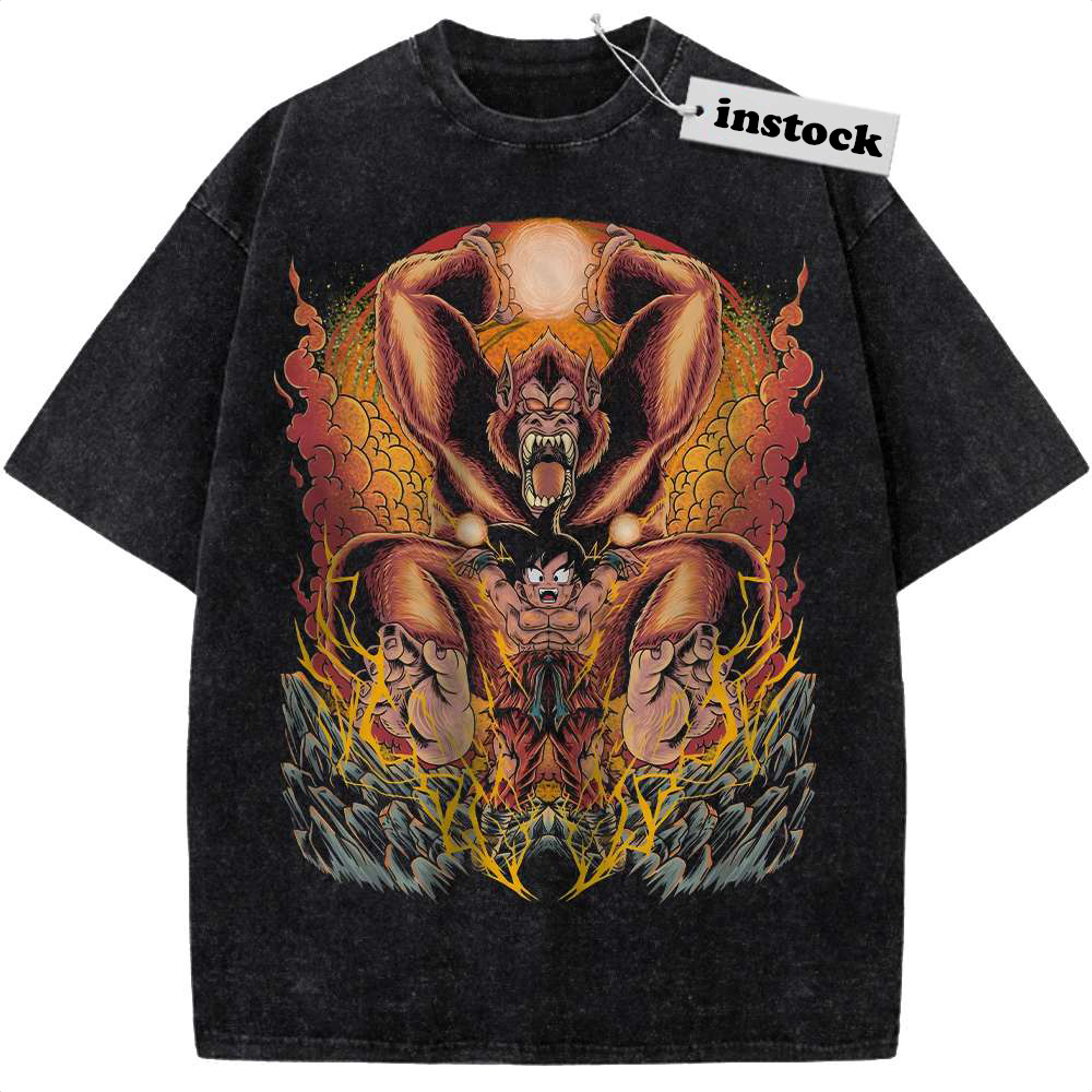 Son Goku Shirt, Dragon Ball Shirt, Anime Shirt, Vintage T-Shirt