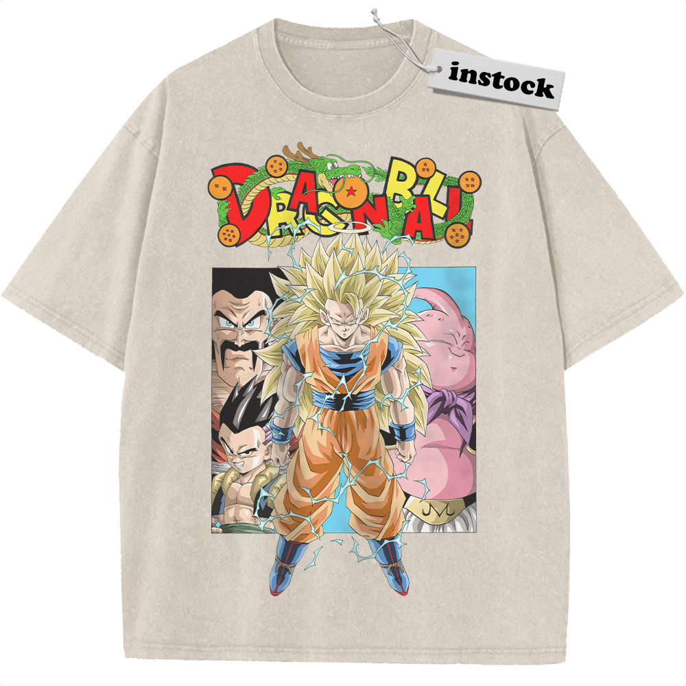 Son Goku Shirt, Dragon Ball Shirt, Anime Shirt, Vintage T-Shirt