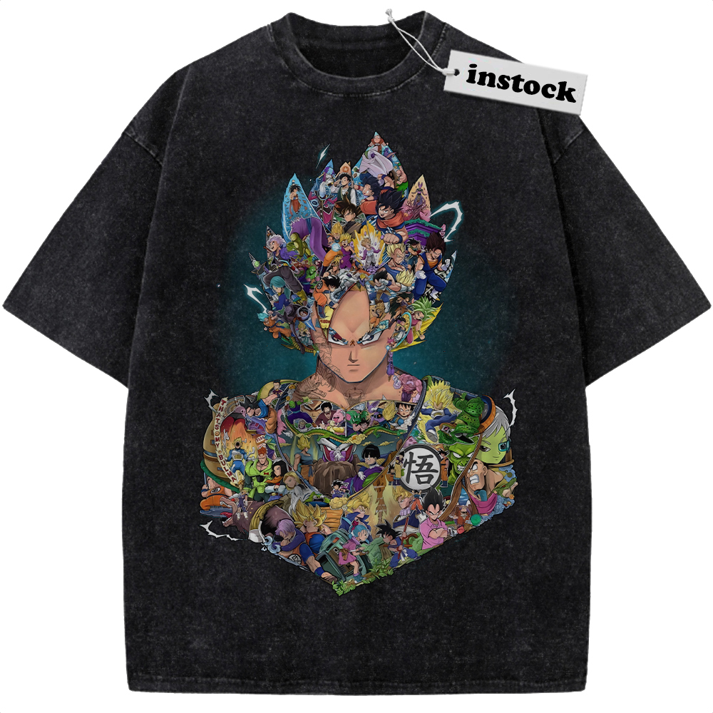 Son Goku Shirt, Dragon Ball Shirt, Anime Shirt, Vintage T-Shirt