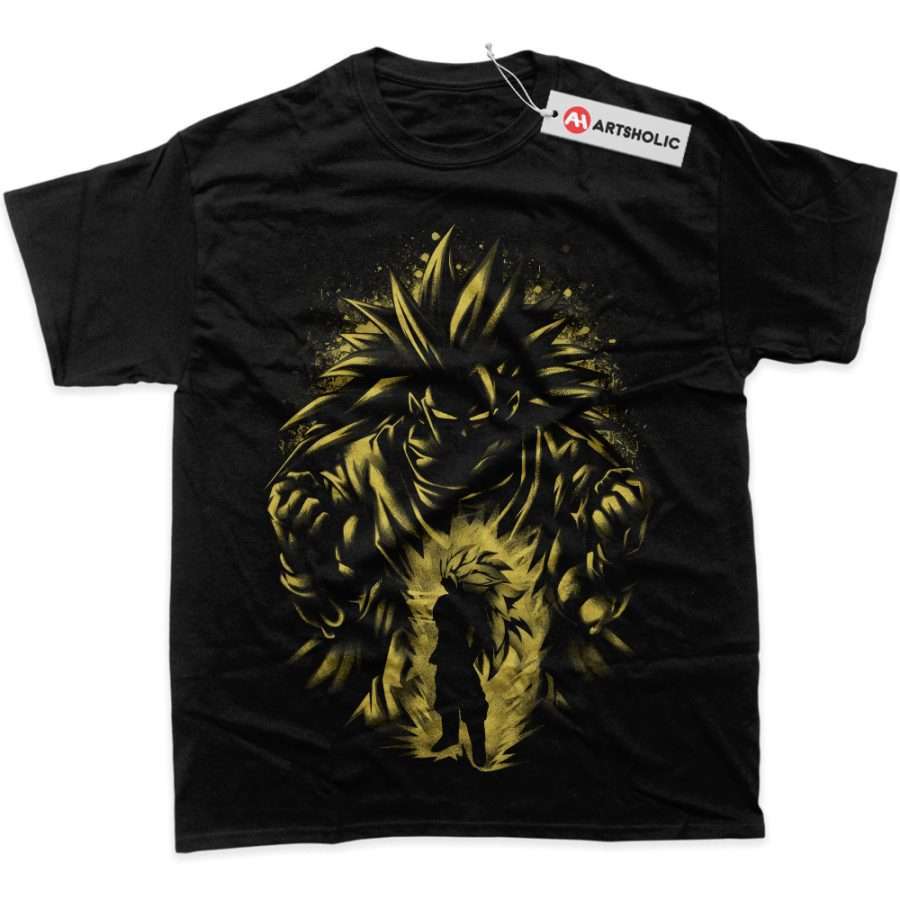 Alternative view of Son Goku Shirt, Dragon Ball Shirt, DBZ Shirt, Anime Shirt, Graphic Tee