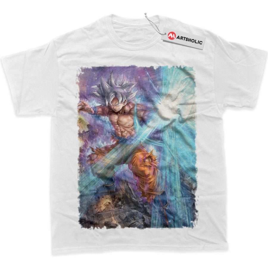 Alternative view of Son Goku Shirt, Dragon Ball Shirt, DBZ Shirt, Anime Shirt, graphic Tee