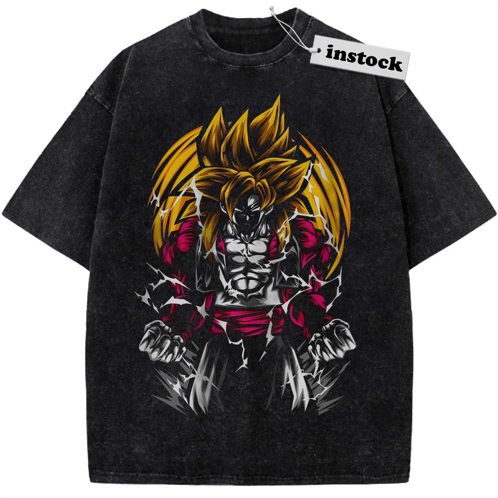 Son Goku Shirt, Dragon Ball Shirt, DBZ Shirt, Anime Shirt, Vintage T-Shirt