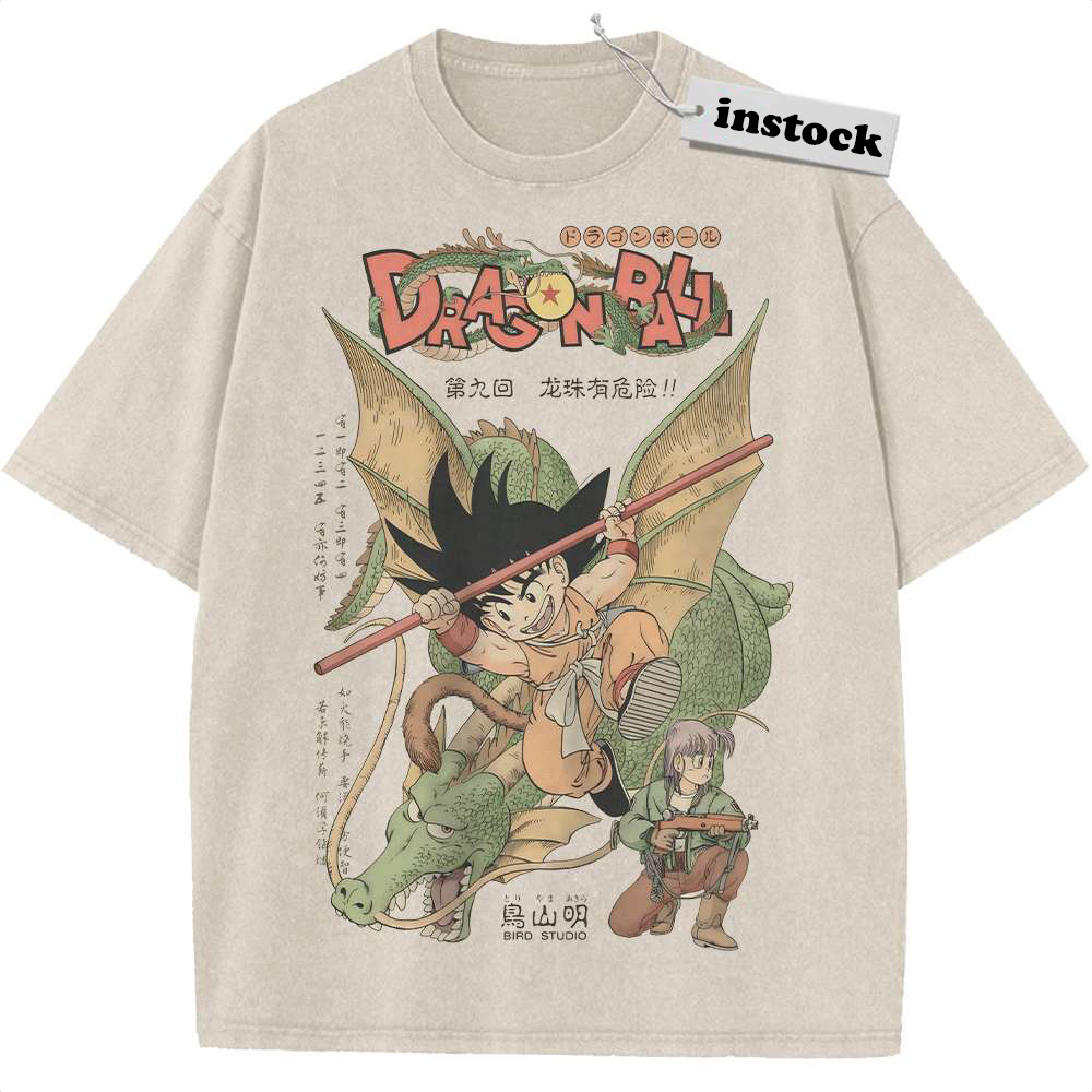 Son Goku Shirt, Dragon Ball Shirt, DBZ Shirt, Anime Shirt, Vintage T-Shirt