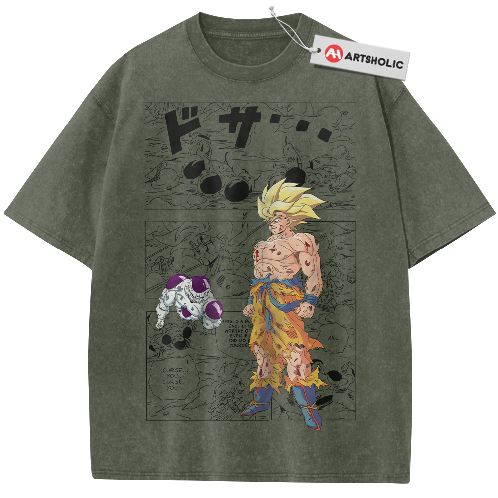 Alternative view of Son Goku Shirt, Dragon Ball Shirt, DBZ Shirt, Anime Shirt, Vintage Tee