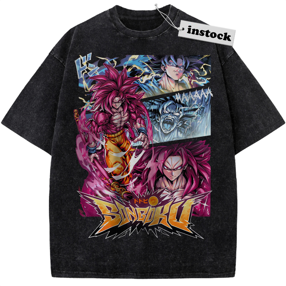 Son Goku Shirt, Dragon Ball Shirt, DBZ Shirt, Anime Shirt, Vintage Tee