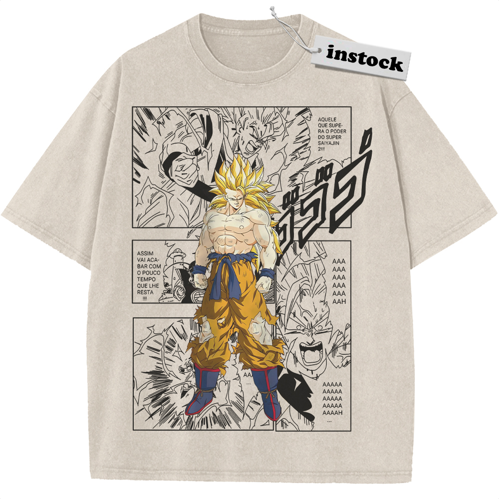 Son Goku Shirt, Dragon Ball Shirt, DBZ Shirt, Anime Shirt, Vintage Tee