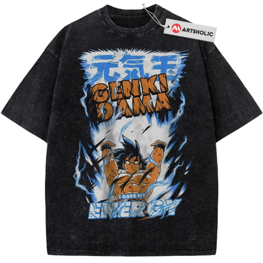 Alternative view of Son Goku Shirt, Dragon Ball Shirt, DBZ Shirt, Anime Shirt, Vintage Tee