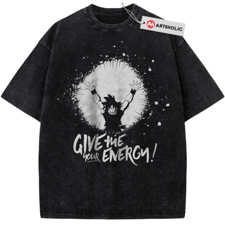 Alternative view of Son Goku Shirt, Dragon Ball Shirt, DBZ Shirt, Anime Shirt, Vintage Tee