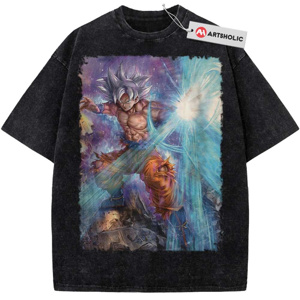 Alternative view of Son Goku Shirt, Dragon Ball Shirt, DBZ Shirt, Anime Shirt, Vintage Tee