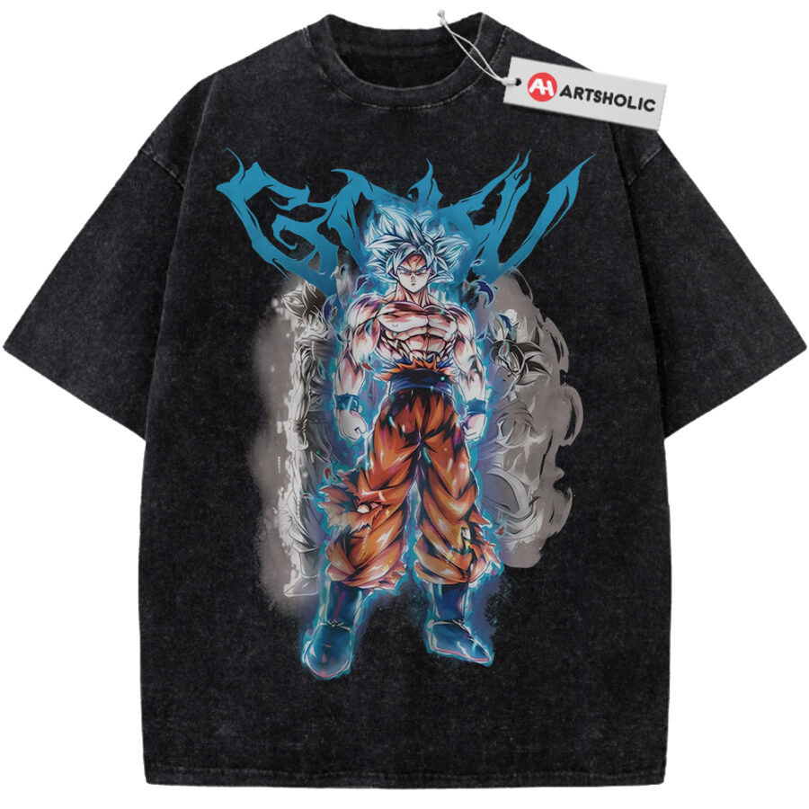 Alternative view of Son Goku Shirt, Dragon Ball Shirt, DBZ Shirt, Anime Shirt, Vintage Tee