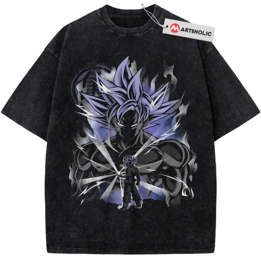 Alternative view of Son Goku Shirt, Dragon Ball Z Shirt, Anime Shirt, Vintage T-Shirt