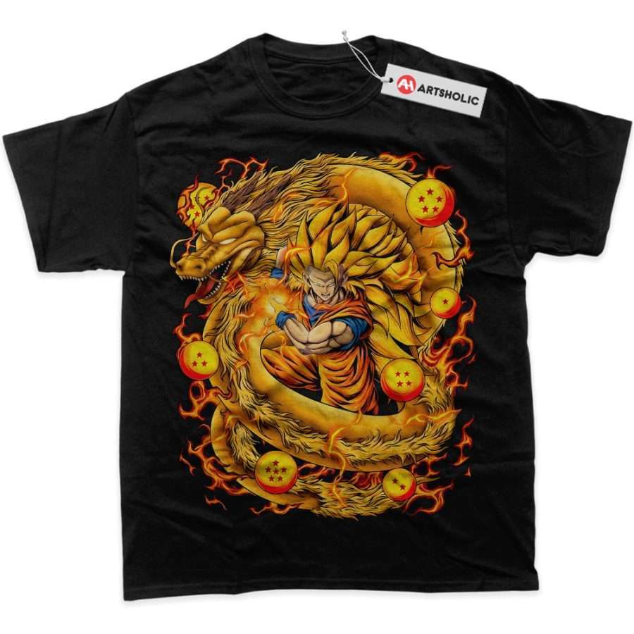 Alternative view of Son Goku Shirt, Dragon Ball Z Shirt, DBZ Shirt, Anime Shirt, Graphic Tee