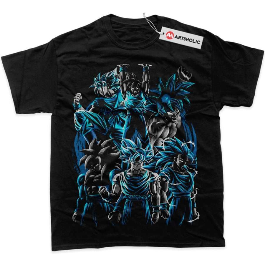 Alternative view of Son Goku Shirt, Dragon Ball Z Shirt, DBZ Shirt, Anime Shirt, Graphic Tee