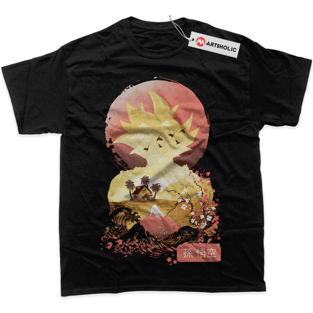 Alternative view of Son Goku Shirt, Dragon Ball Z Shirt, DBZ Shirt, Anime Shirt, Graphic Tee