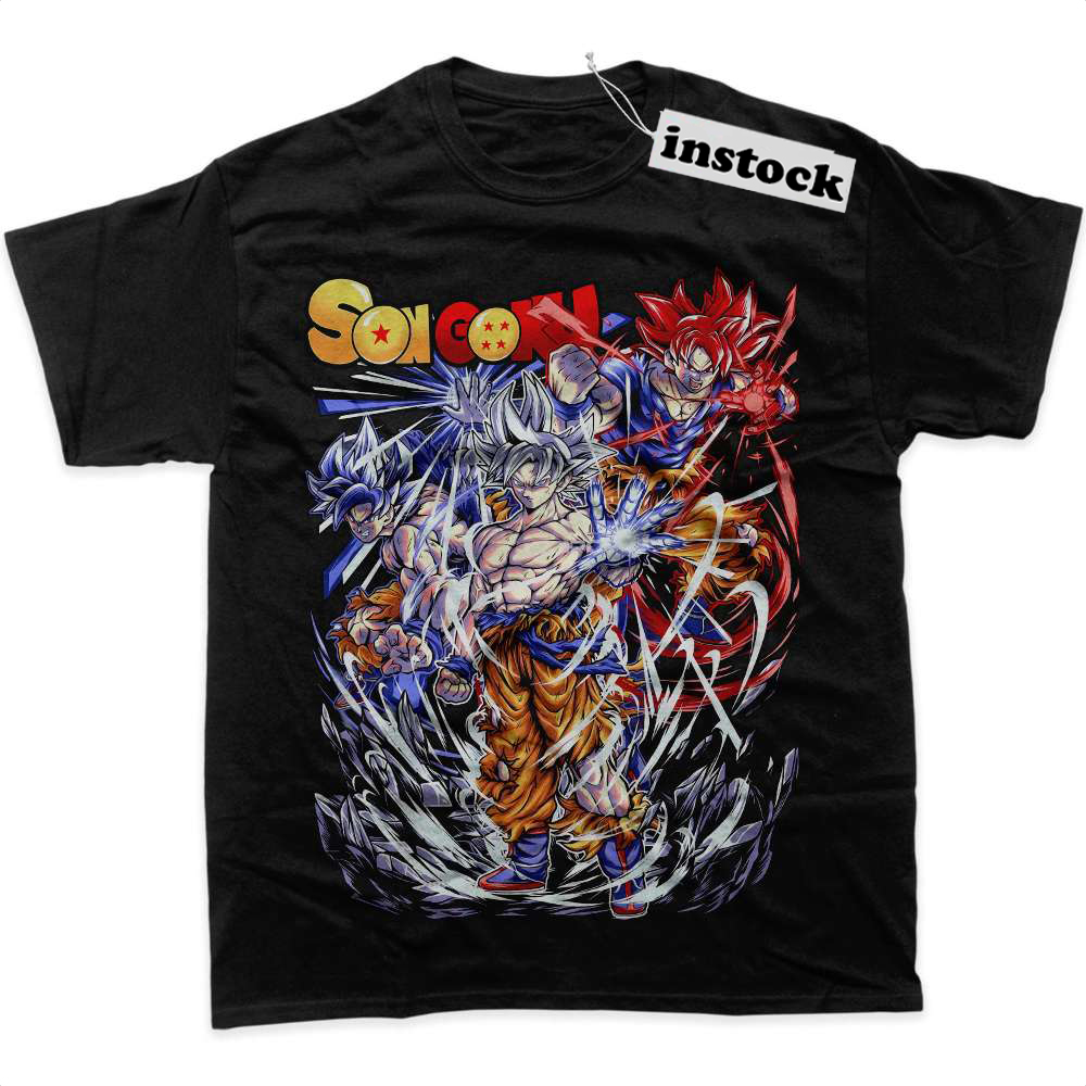 Son Goku Shirt, Dragon Ball Z Shirt, DBZ Shirt, Anime Shirt, Graphic Tee
