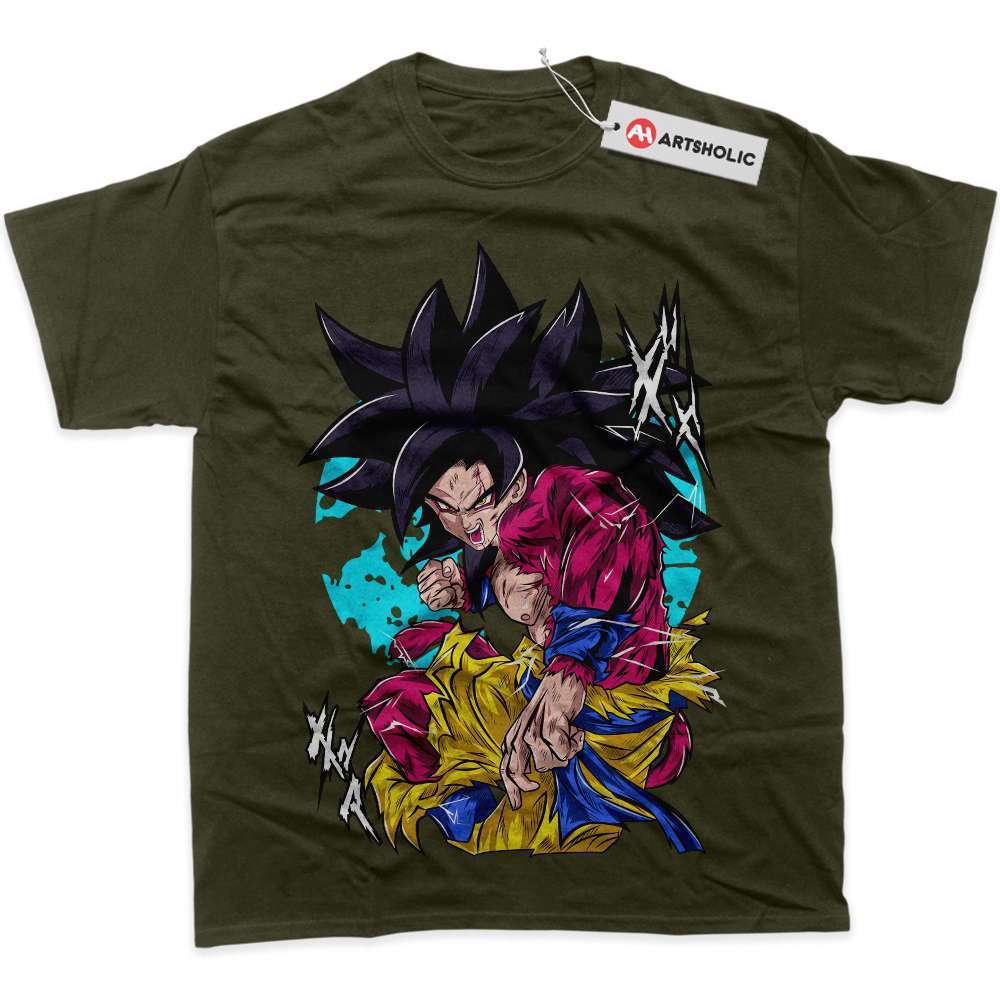 Alternative view of Son Goku Shirt, Dragon Ball Z Shirt, DBZ Shirt, Anime Shirt, graphic Tee