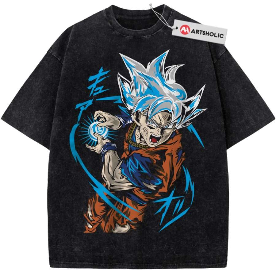 Alternative view of Son Goku Shirt, Dragon Ball Z Shirt, DBZ Shirt, Anime Shirt, Vintage Tee