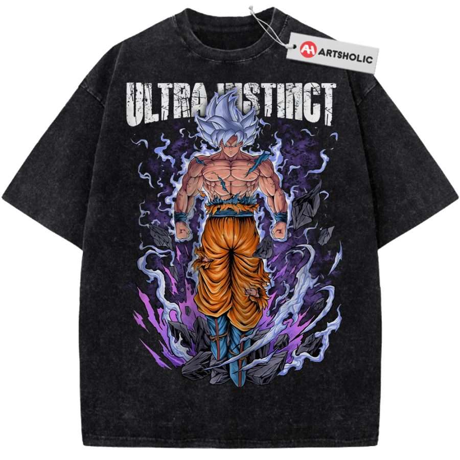 Alternative view of Son Goku Shirt, Dragon Ball Z Shirt, DBZ Shirt, Anime Shirt, Vintage Tee