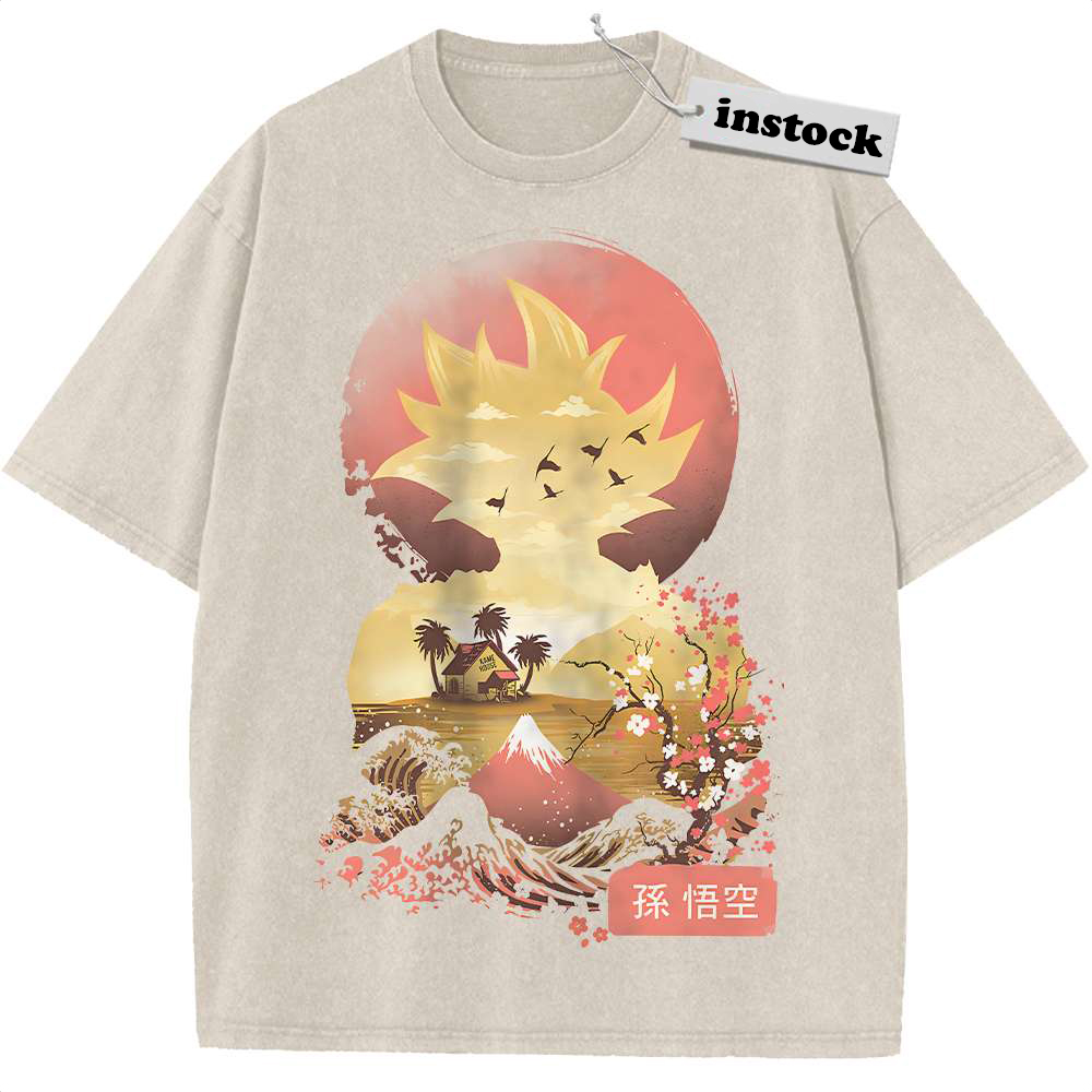 Son Goku Shirt, Dragon Ball Z Shirt, DBZ Shirt, Anime Shirt, Vintage Tee